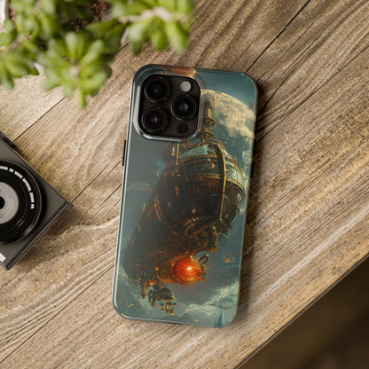 Steampunk Adventures 5 Phone Case for iPhone - Lightweight, Impact Resistant, Wireless Charging Compatible