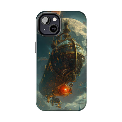 Steampunk Adventures 5 Phone Case for iPhone - Lightweight, Impact Resistant, Wireless Charging Compatible