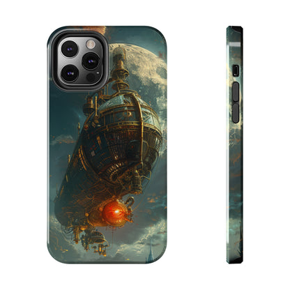 Steampunk Adventures 5 Phone Case for iPhone - Lightweight, Impact Resistant, Wireless Charging Compatible