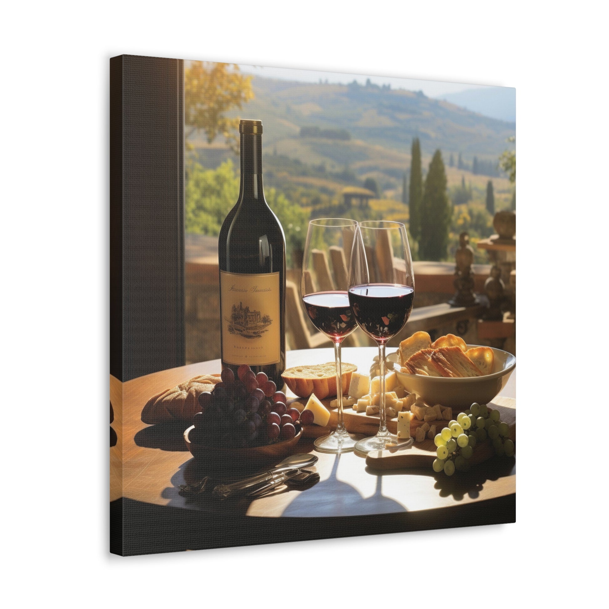 Wine Lover Canvas Gallery Wrap Series 1 | Perfect Wine Cellar Art & Kitchen Decor