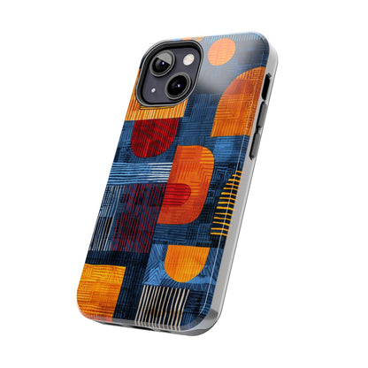 Cultural Tapestry Phone Case 3 for iPhone - Lightweight, Impact Resistant, Wireless Charging Compatible