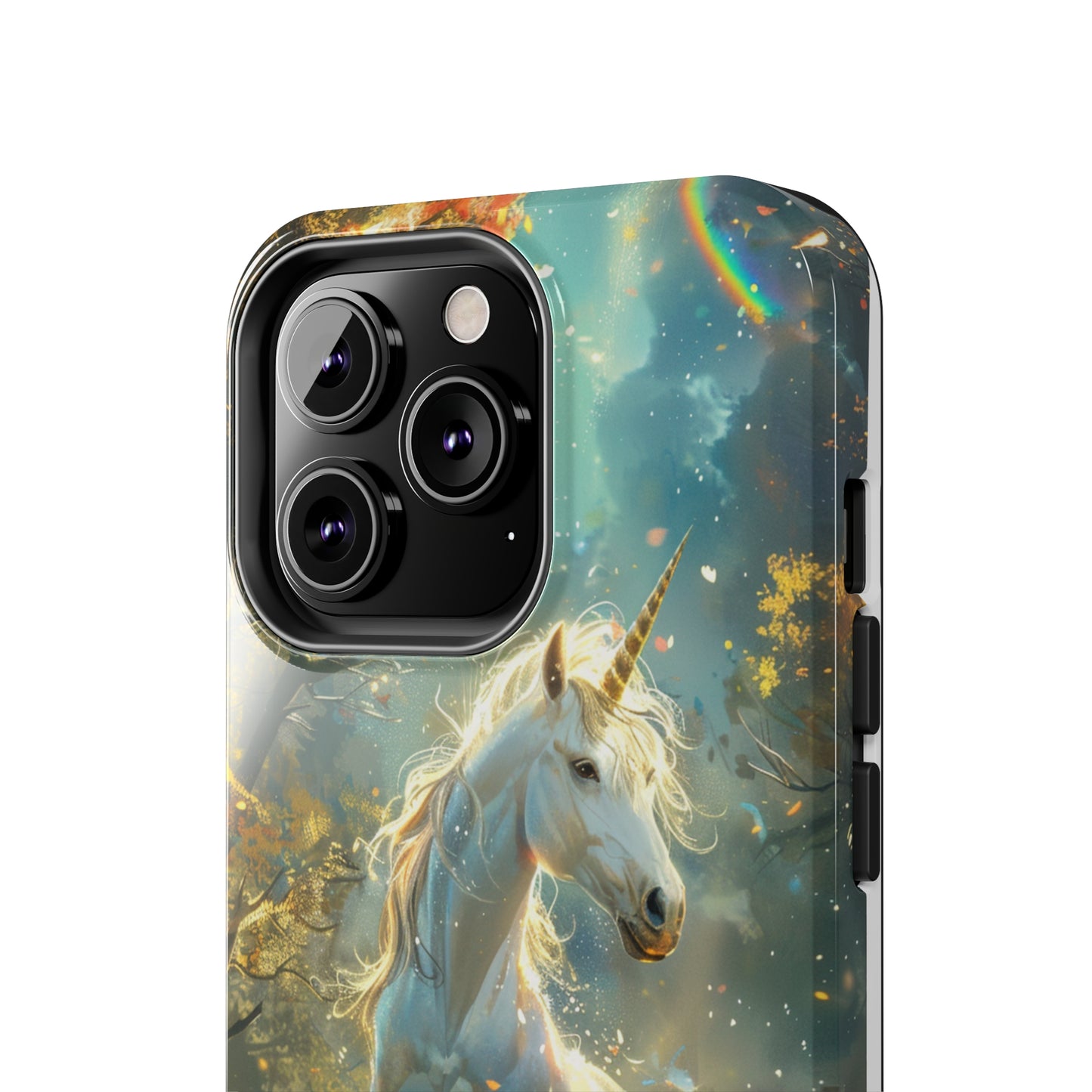 Fantasy Unicorn Phone Case for iPhone - Lightweight, Impact Resistant, Wireless Charging Compatible