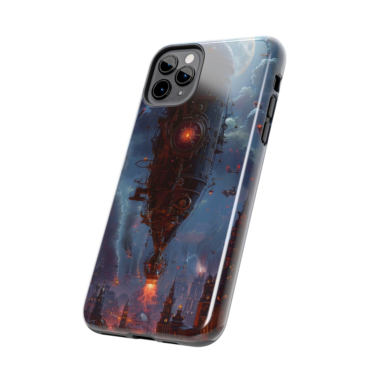 Steampunk Adventures 4 Phone Case for iPhone - Lightweight, Impact Resistant, Wireless Charging Compatible