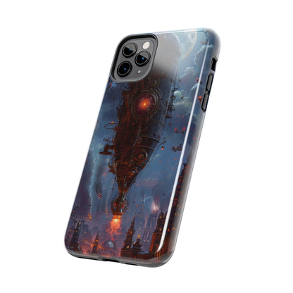 Steampunk Adventures 4 Phone Case for iPhone - Lightweight, Impact Resistant, Wireless Charging Compatible