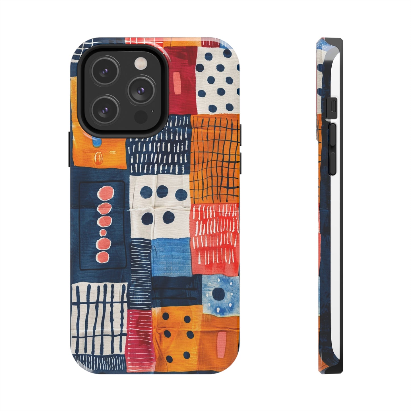 Cultural Tapestry Phone Case 2 for iPhone - Lightweight, Impact Resistant, Wireless Charging Compatible