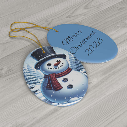 2023 Ceramic Christmas Ornament