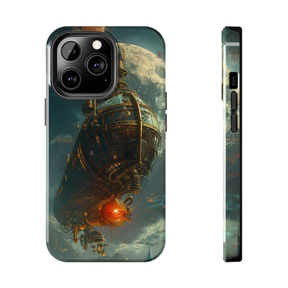 Steampunk Adventures 5 Phone Case for iPhone - Lightweight, Impact Resistant, Wireless Charging Compatible