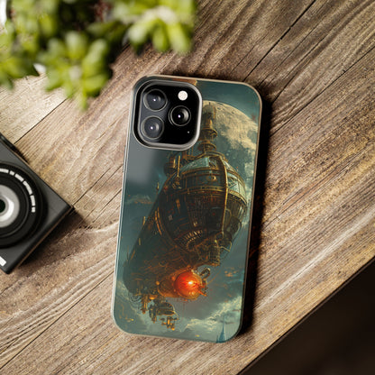 Steampunk Adventures 5 Phone Case for iPhone - Lightweight, Impact Resistant, Wireless Charging Compatible