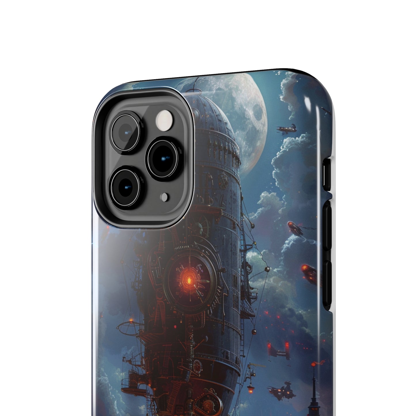 Steampunk Adventures 4 Phone Case for iPhone - Lightweight, Impact Resistant, Wireless Charging Compatible