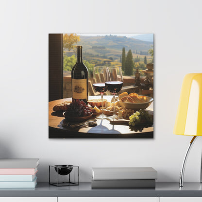 Wine Lover Canvas Gallery Wrap Series 1 | Perfect Wine Cellar Art & Kitchen Decor