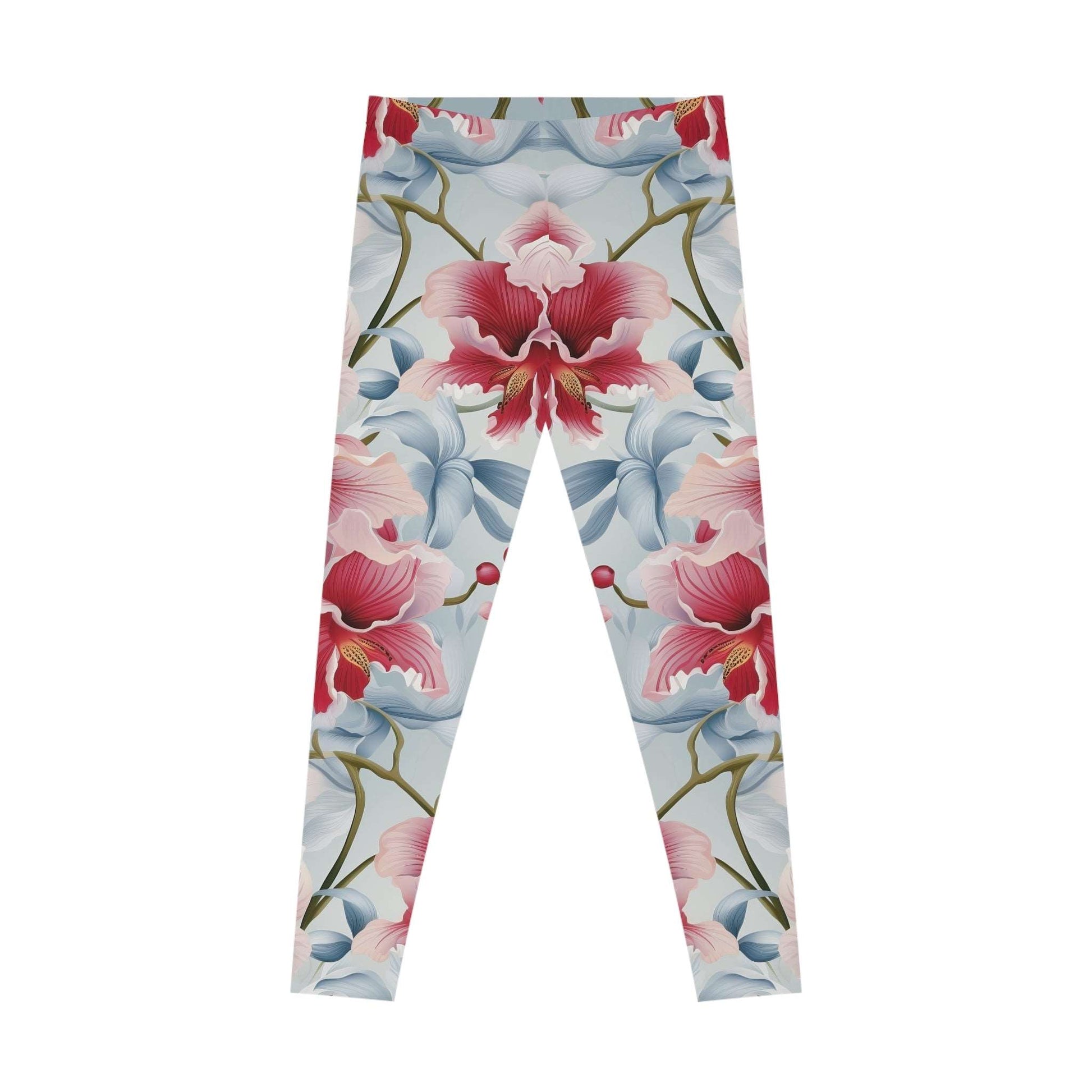 Orchid Flower Leggings - Elegant & Comfortable for All-Day Wear