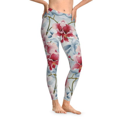 Orchid Flower Leggings - Elegant & Comfortable for All-Day Wear