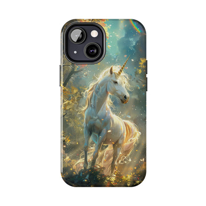 Fantasy Unicorn Phone Case for iPhone - Lightweight, Impact Resistant, Wireless Charging Compatible