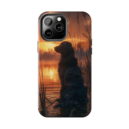 Hunting Dog Phone Case for iPhone - Lightweight, Impact Resistant, Wireless Charging Compatible