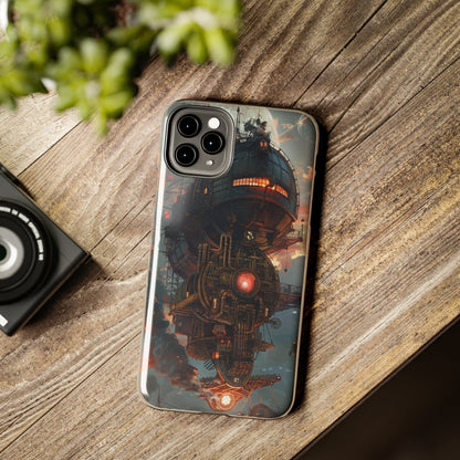 Steampunk Adventures 3 Phone Case for iPhone - Lightweight, Impact Resistant, Wireless Charging Compatible