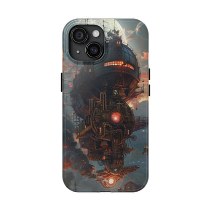 Steampunk Adventures 3 Phone Case for iPhone - Lightweight, Impact Resistant, Wireless Charging Compatible