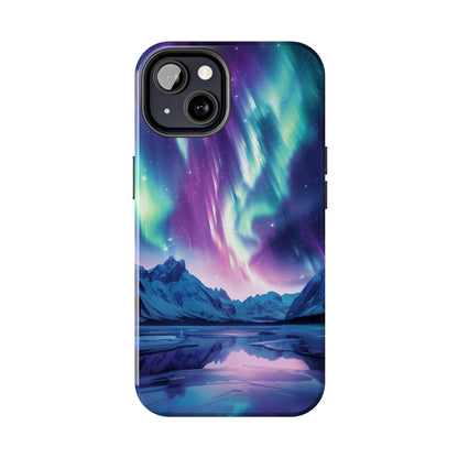 Aurora Dreams 3 Phone Case for iPhone - Lightweight, Impact Resistant, Wireless Charging Compatible