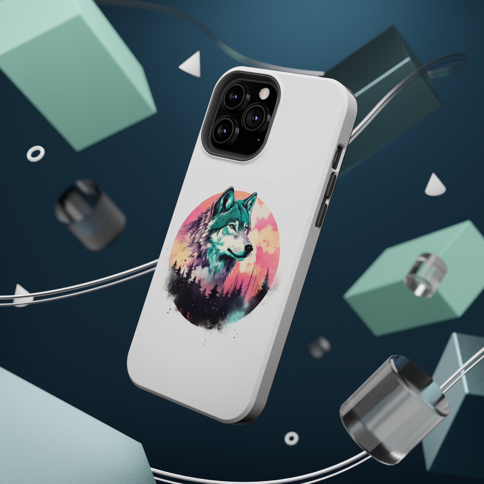 MagSafe Tough Wolf Cases-AI phone case-AI By AJ