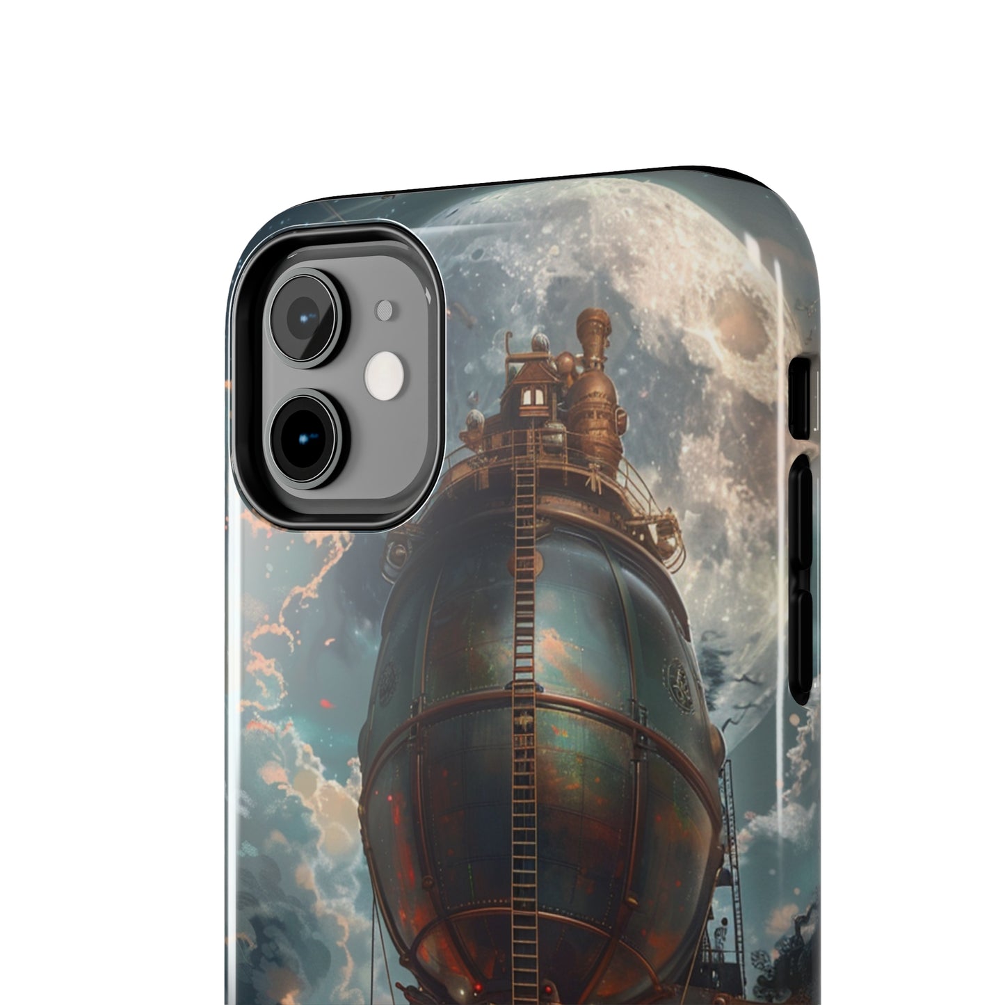 Steampunk Adventure Phone Case for iPhone - Lightweight, Impact Resistant, Wireless Charging Compatible