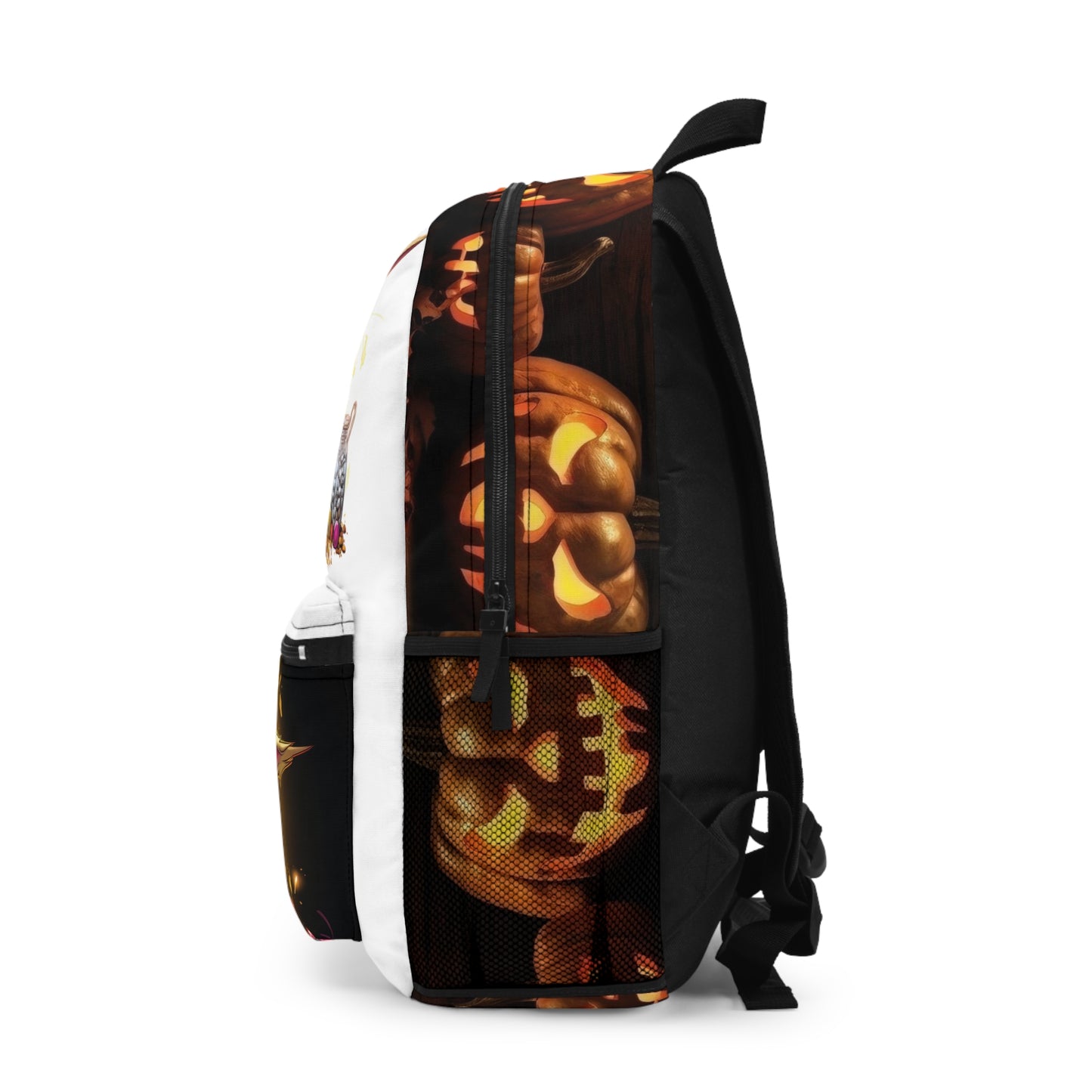 Cute Goblins Halloween Backpack with Pumpkins around the side!!!