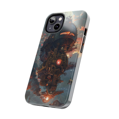 Steampunk Adventures 3 Phone Case for iPhone - Lightweight, Impact Resistant, Wireless Charging Compatible