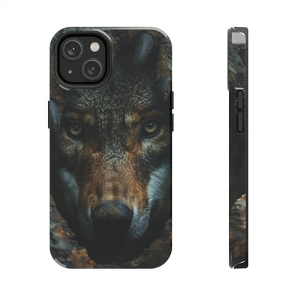 AI Wolf Phone Case for iPhone - Lightweight, Impact Resistant, Wireless Charging Compatible-AI phone case-AI By AJ