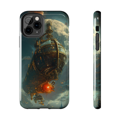 Steampunk Adventures 5 Phone Case for iPhone - Lightweight, Impact Resistant, Wireless Charging Compatible