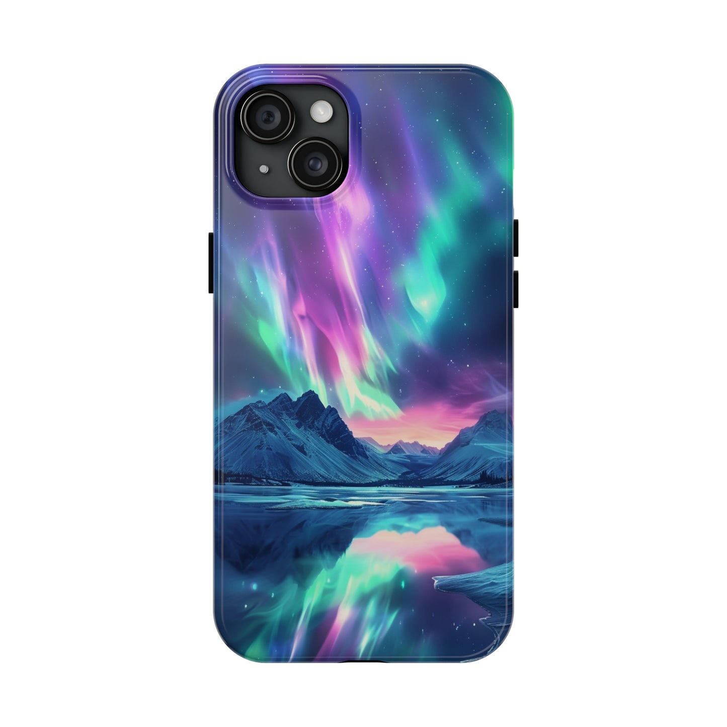 Aurora Dreams 2 Phone Case for iPhone - Lightweight, Impact Resistant, Wireless Charging Compatible