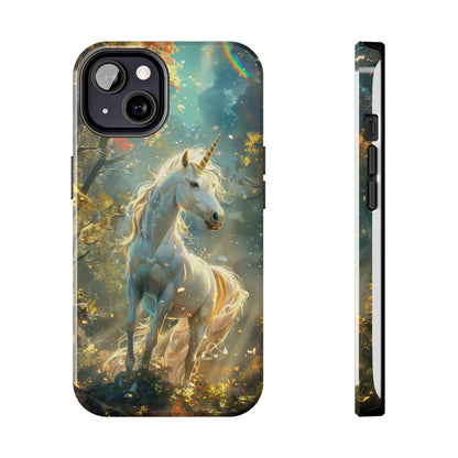 Fantasy Unicorn Phone Case for iPhone - Lightweight, Impact Resistant, Wireless Charging Compatible