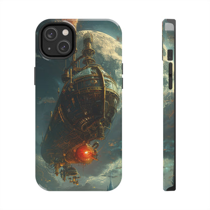 Steampunk Adventures 5 Phone Case for iPhone - Lightweight, Impact Resistant, Wireless Charging Compatible