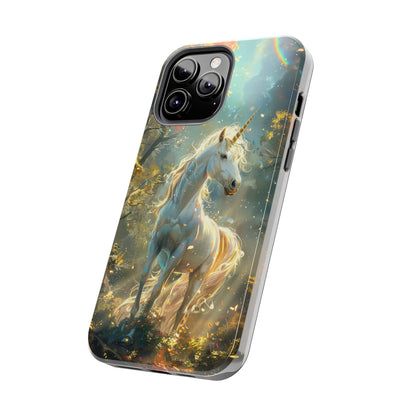 Fantasy Unicorn Phone Case for iPhone - Lightweight, Impact Resistant, Wireless Charging Compatible