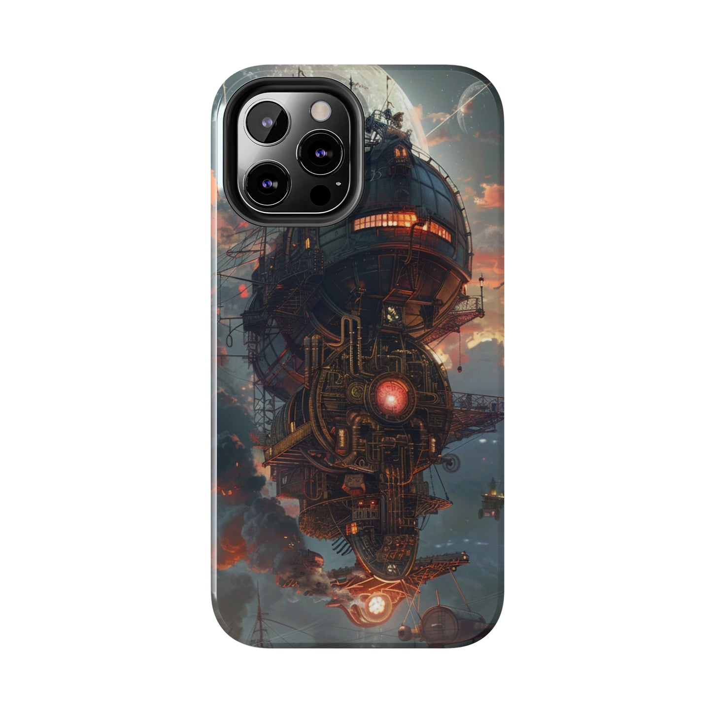 Steampunk Adventures 3 Phone Case for iPhone - Lightweight, Impact Resistant, Wireless Charging Compatible