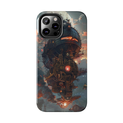 Steampunk Adventures 3 Phone Case for iPhone - Lightweight, Impact Resistant, Wireless Charging Compatible