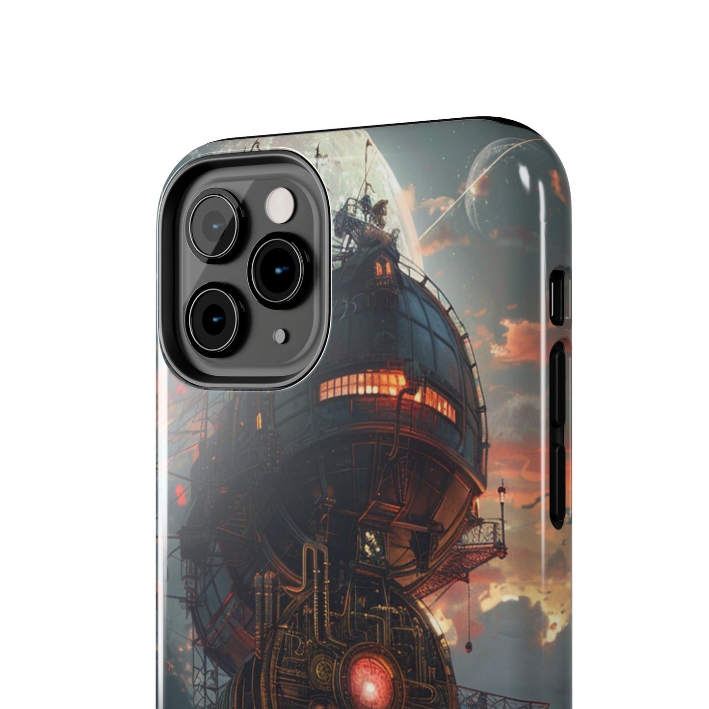 Steampunk Adventures 3 Phone Case for iPhone - Lightweight, Impact Resistant, Wireless Charging Compatible