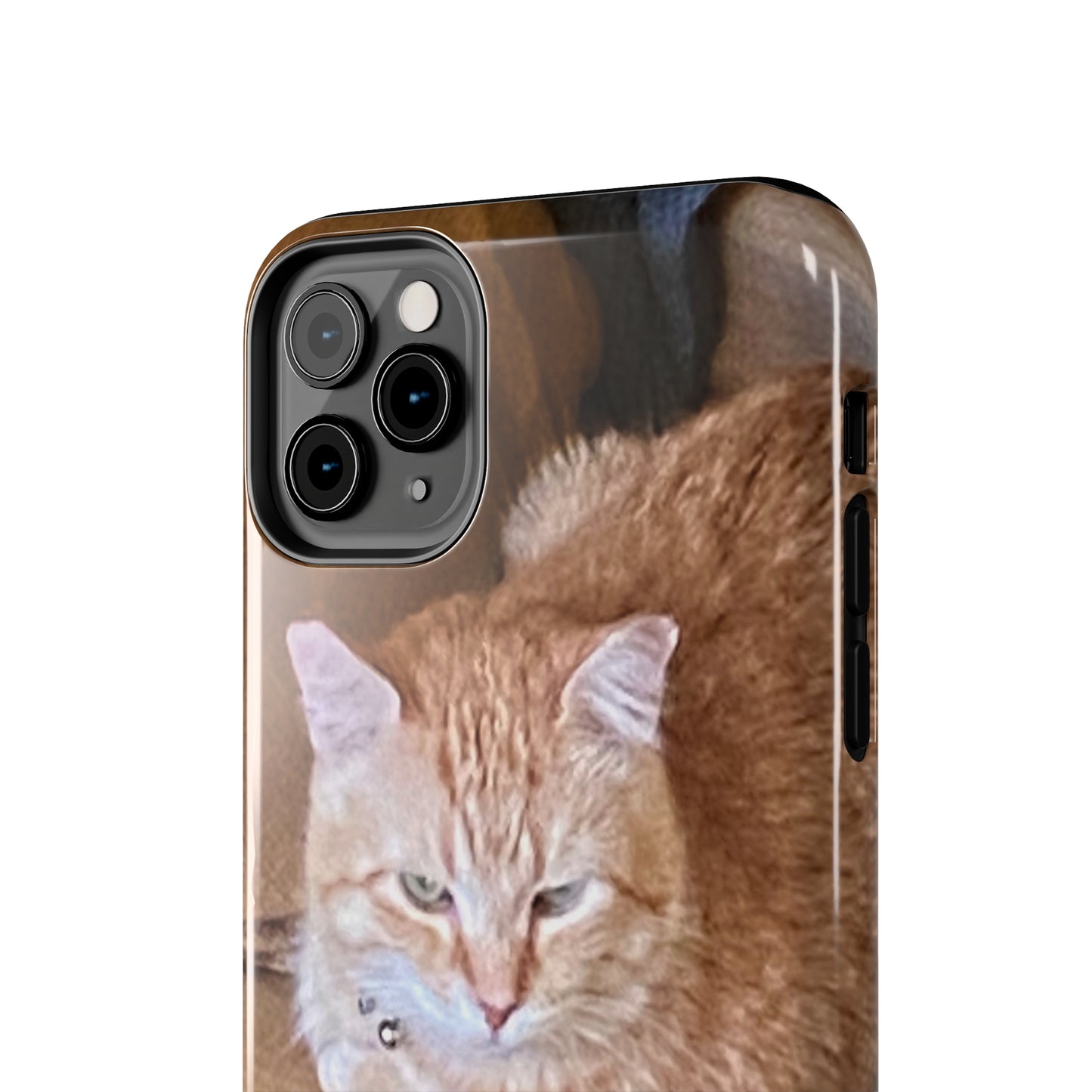 Alfred the Cat's "Couch Potato" Phone Case for iPhone - Lightweight, Impact Resistant, Wireless Charging Compatible