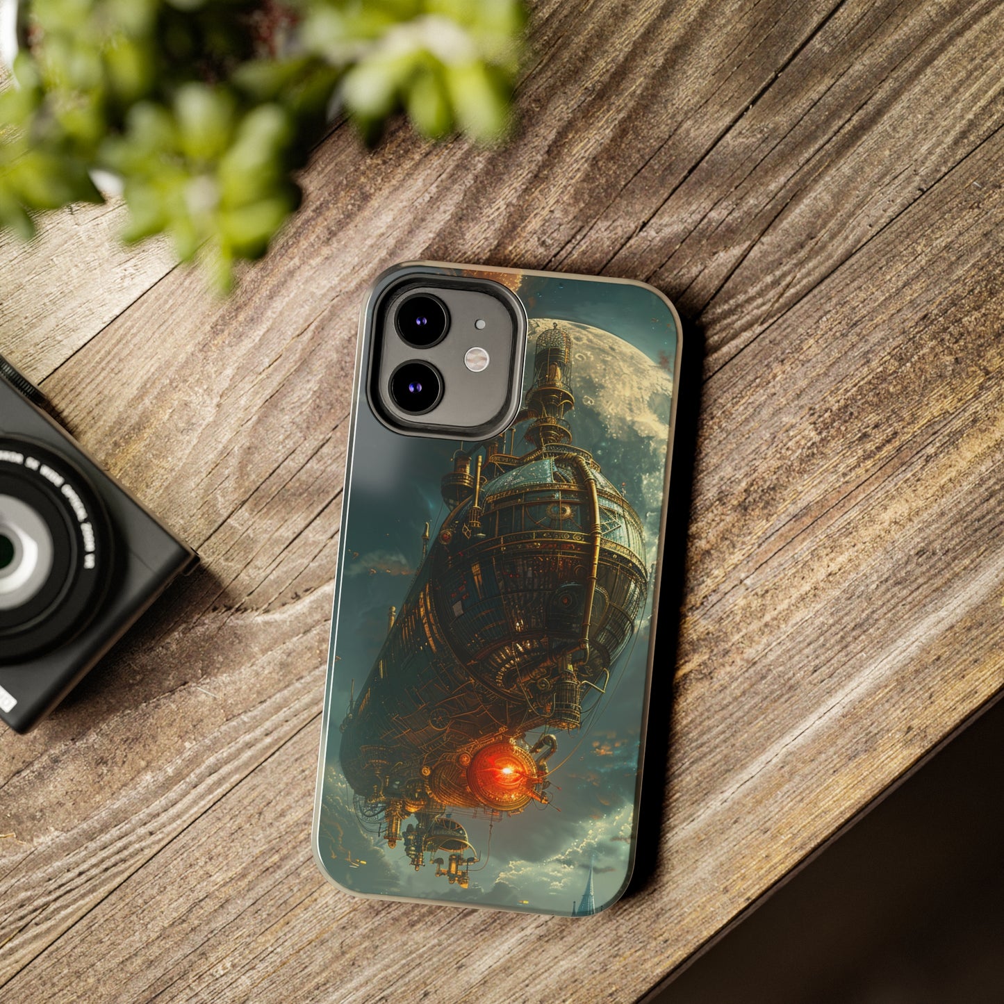 Steampunk Adventures 5 Phone Case for iPhone - Lightweight, Impact Resistant, Wireless Charging Compatible