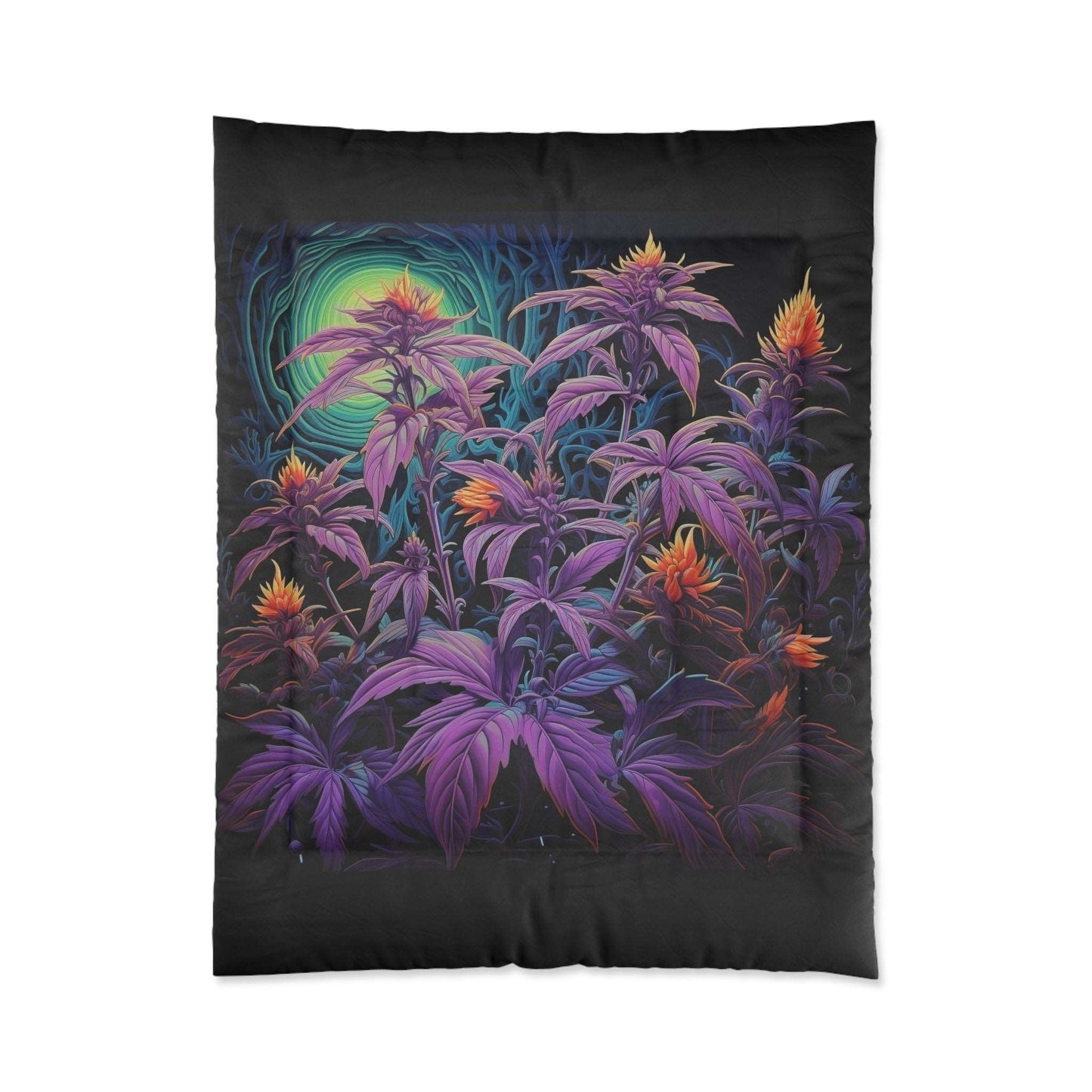 Purple Haze Weed Comforter