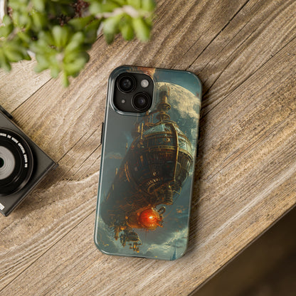 Steampunk Adventures 5 Phone Case for iPhone - Lightweight, Impact Resistant, Wireless Charging Compatible