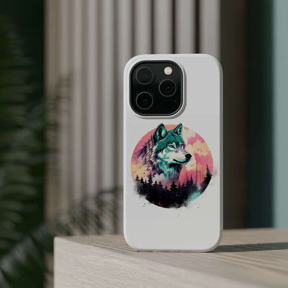 MagSafe Tough Wolf Cases-AI phone case-AI By AJ