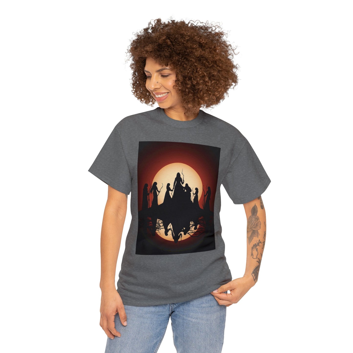 Unisex Mysterious and Powerful Witches Coven Shadow Ritual Tee