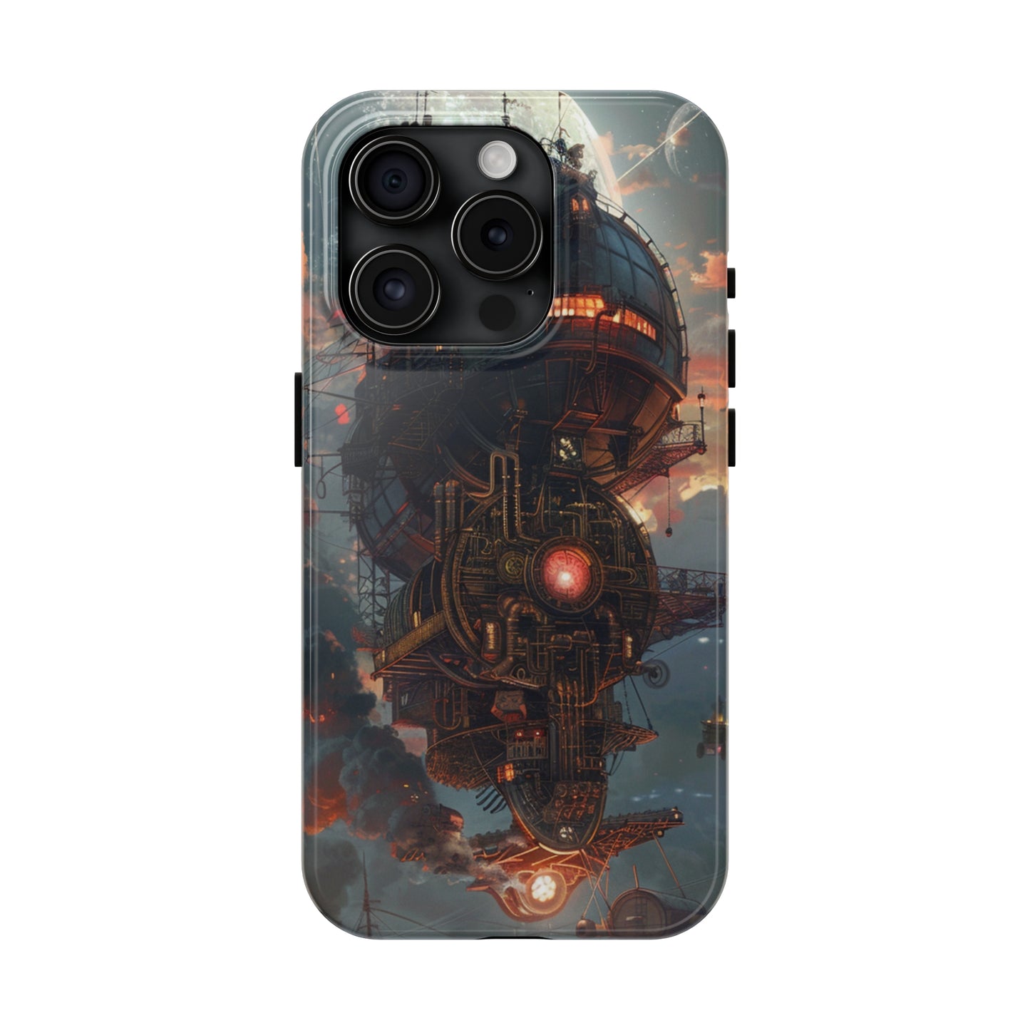 Steampunk Adventures 3 Phone Case for iPhone - Lightweight, Impact Resistant, Wireless Charging Compatible