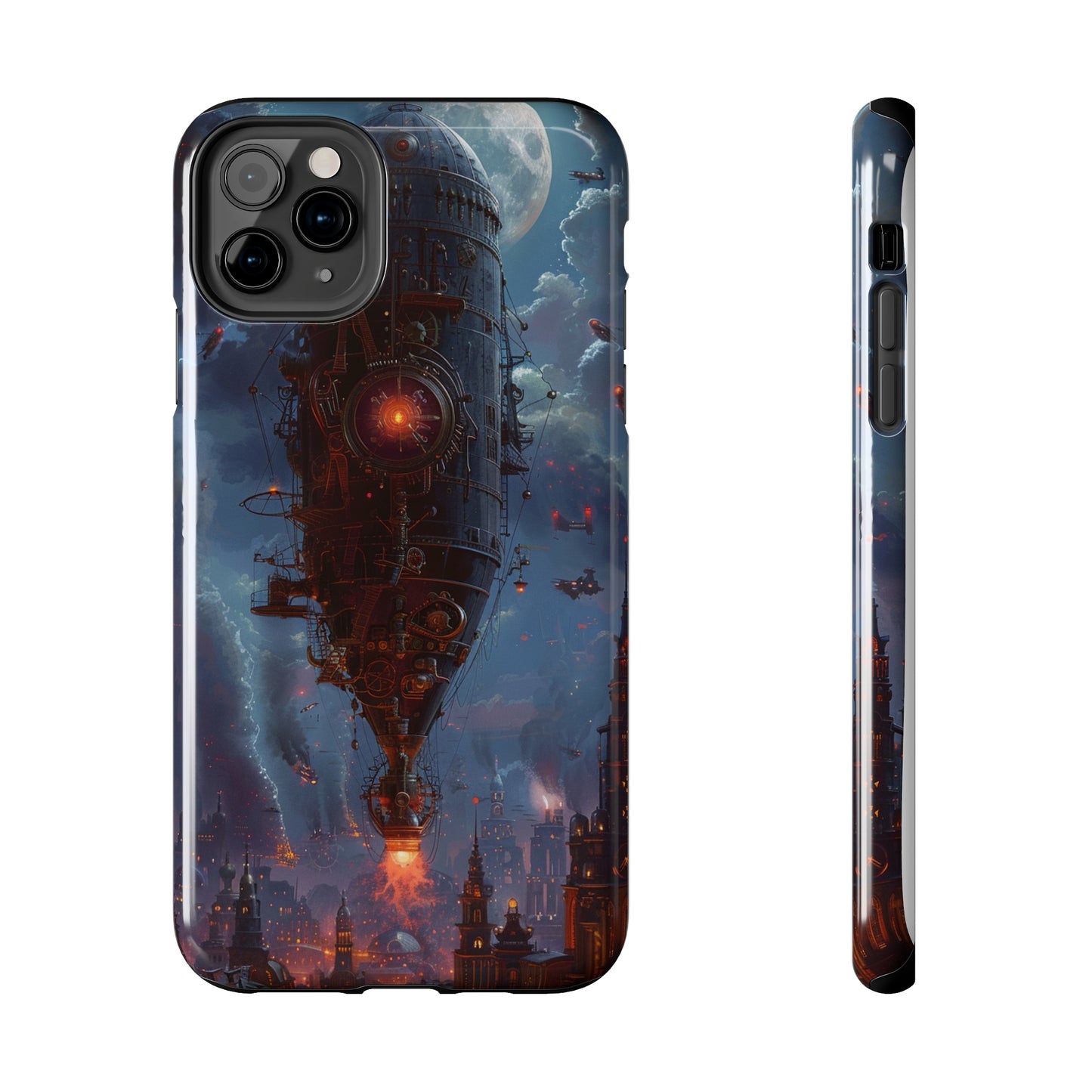 Steampunk Adventures 4 Phone Case for iPhone - Lightweight, Impact Resistant, Wireless Charging Compatible