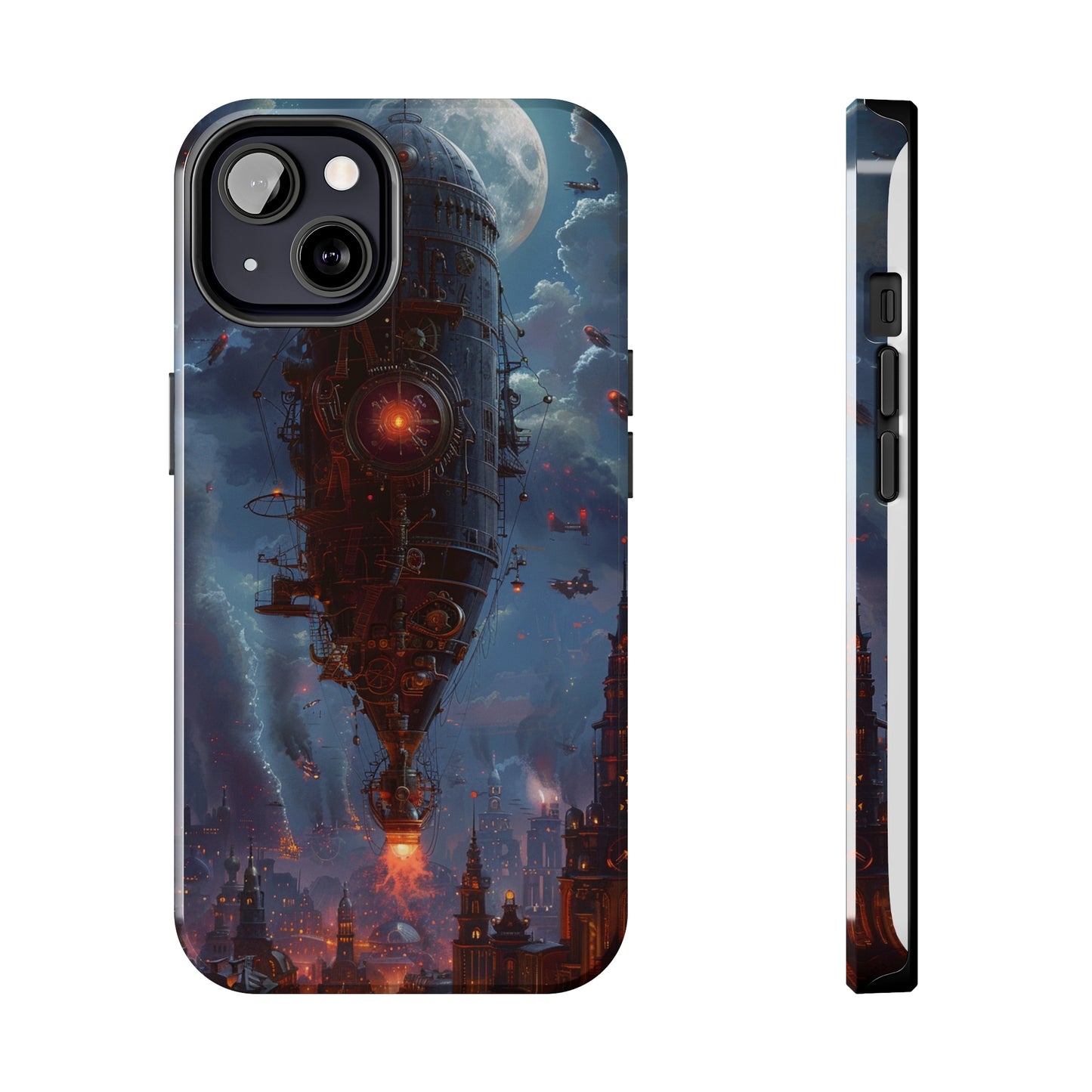 Steampunk Adventures 4 Phone Case for iPhone - Lightweight, Impact Resistant, Wireless Charging Compatible