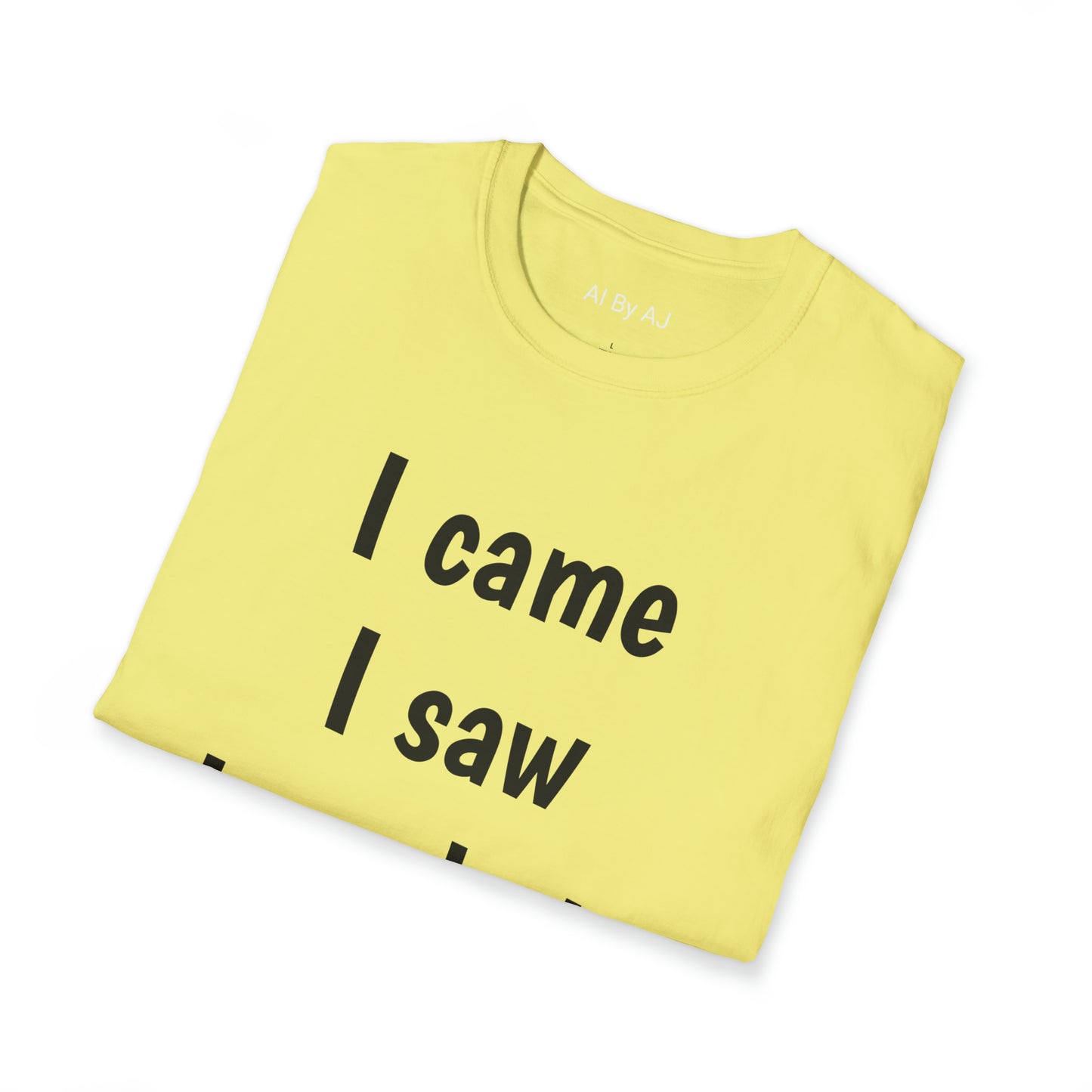 I came. I saw. I made it AWKWARD! | Sarcastic Tee | Smartass Shirt | Funny Sarcasm Shirt | Me Sarcastic NEVER!