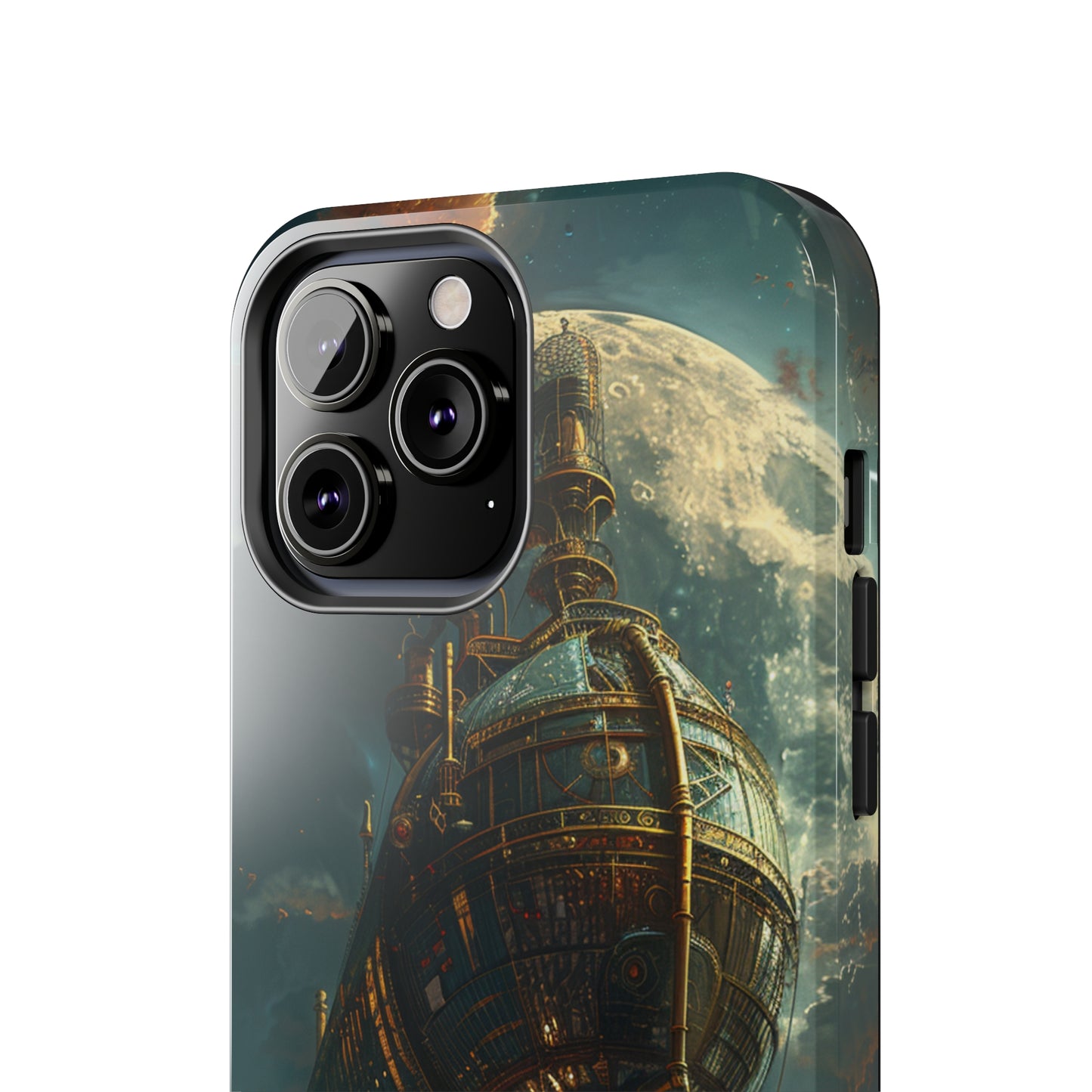 Steampunk Adventures 5 Phone Case for iPhone - Lightweight, Impact Resistant, Wireless Charging Compatible