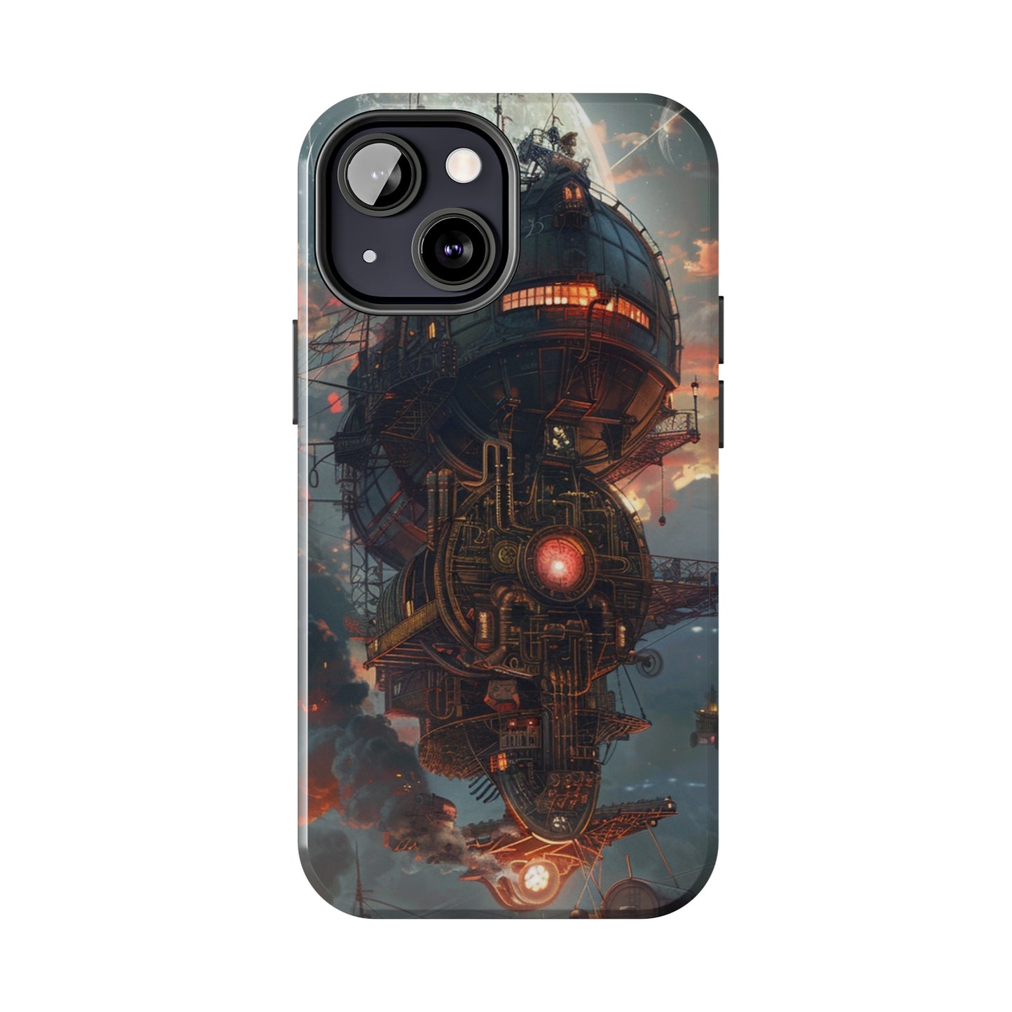 Steampunk Adventures 3 Phone Case for iPhone - Lightweight, Impact Resistant, Wireless Charging Compatible