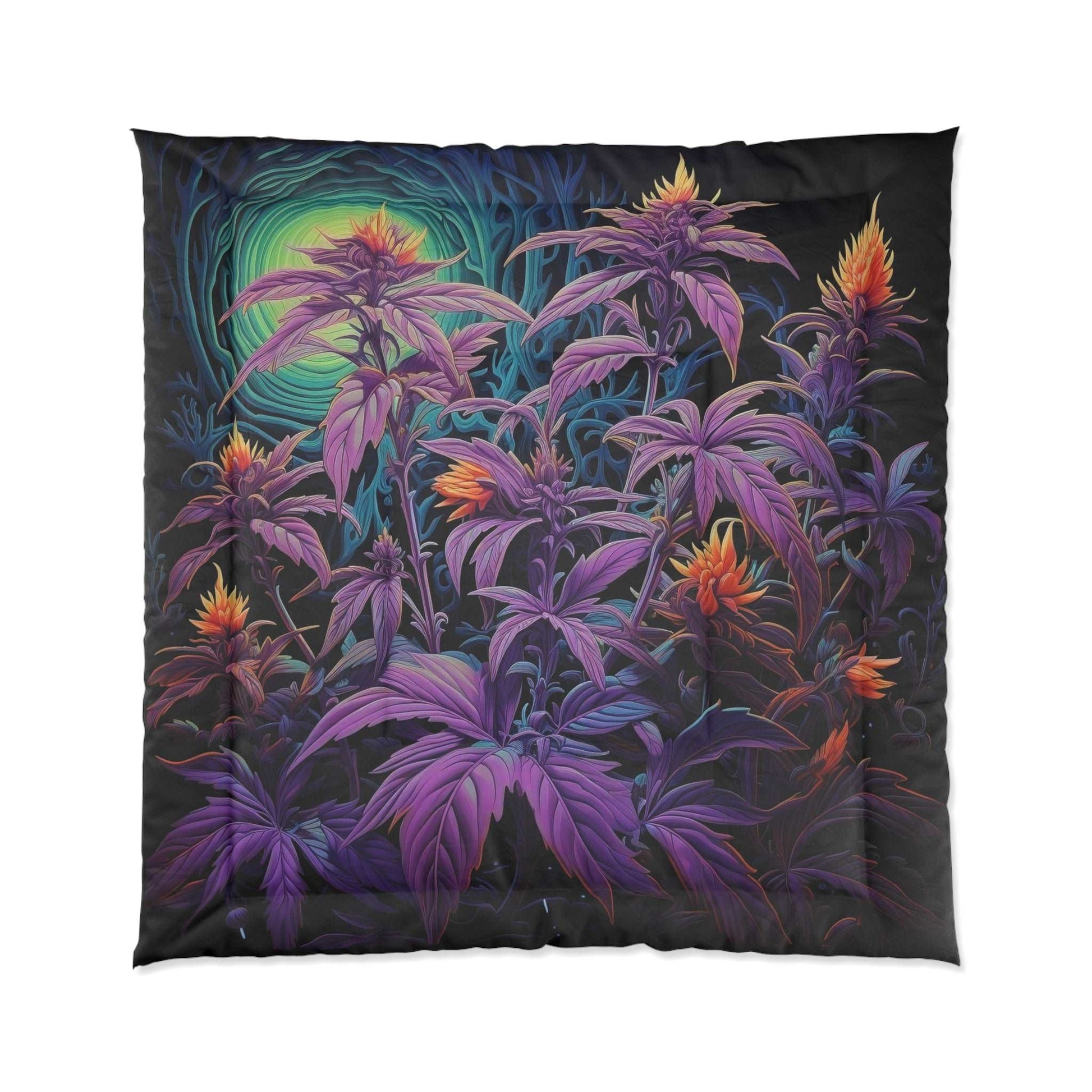 Purple Haze Weed Comforter