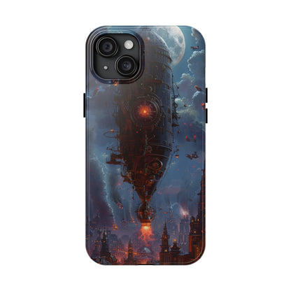 Steampunk Adventures 4 Phone Case for iPhone - Lightweight, Impact Resistant, Wireless Charging Compatible