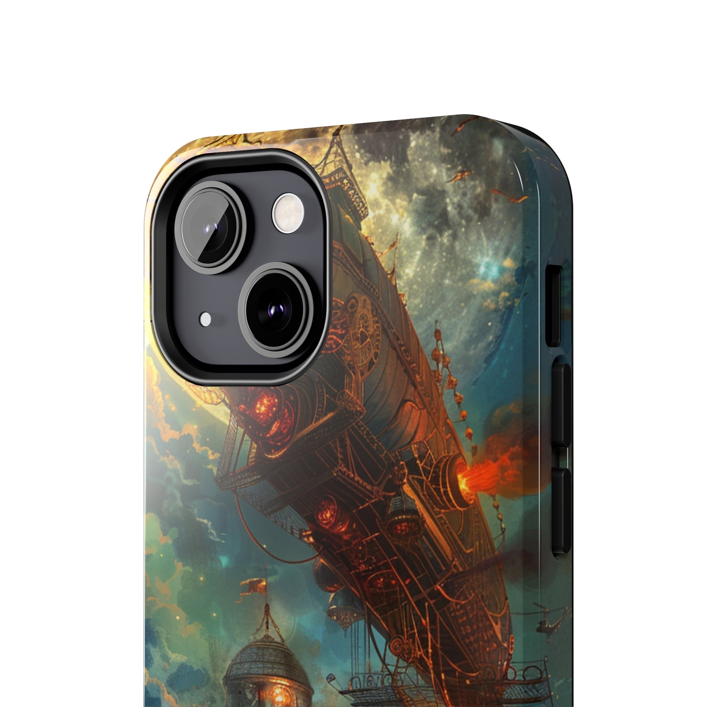 Steampunk Adventures 2 Phone Case for iPhone - Lightweight, Impact Resistant, Wireless Charging Compatible