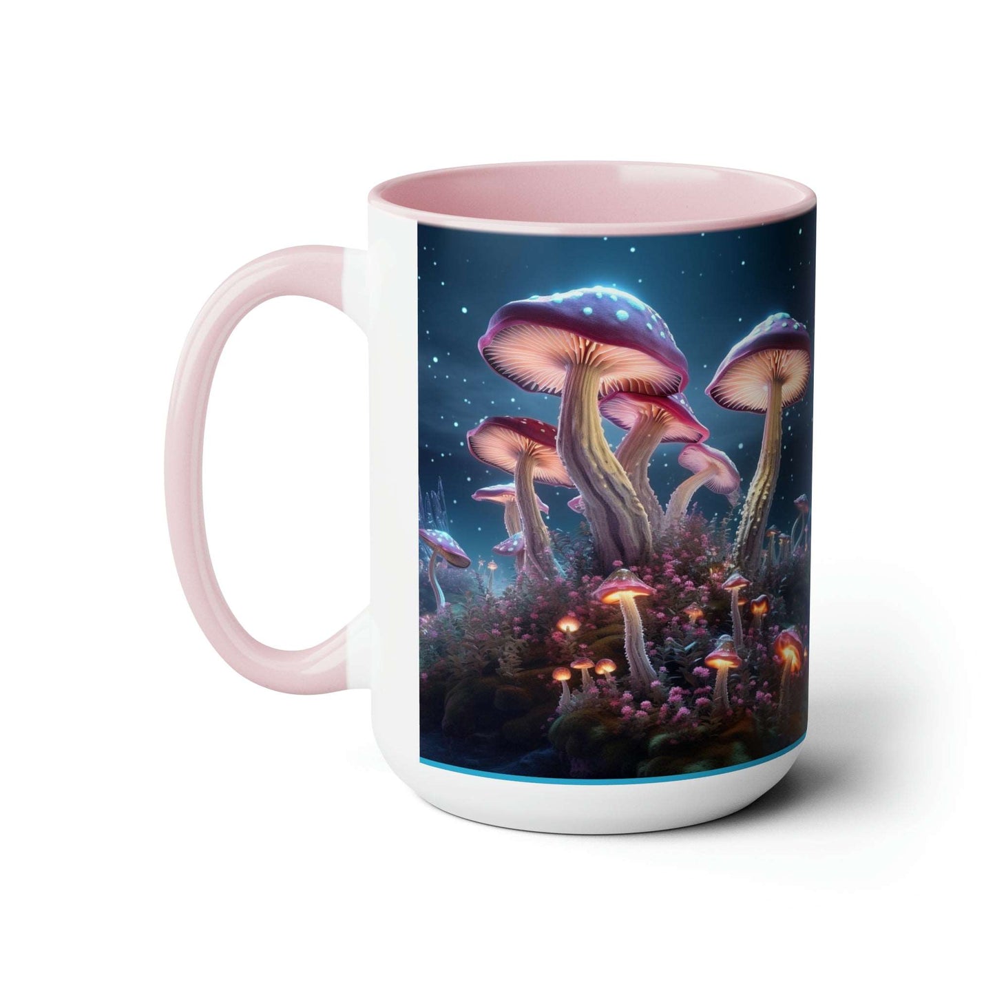 AI Art Mushroom Land Coffee Mug